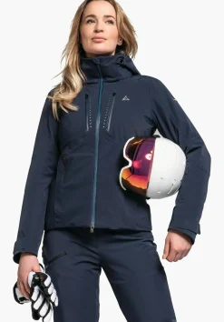 WOMEN SCHÖFFEL Skiing<Premium ski jacket with smart heat blau