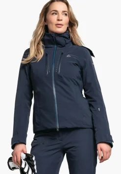 WOMEN SCHÖFFEL Skiing<Premium ski jacket with smart heat blau
