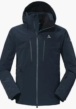 MEN SCHÖFFEL Skiing<Premium ski jacket with smart heat blau