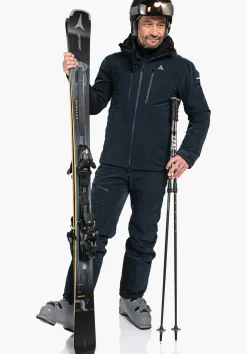 MEN SCHÖFFEL Skiing<Premium ski jacket with smart heat blau