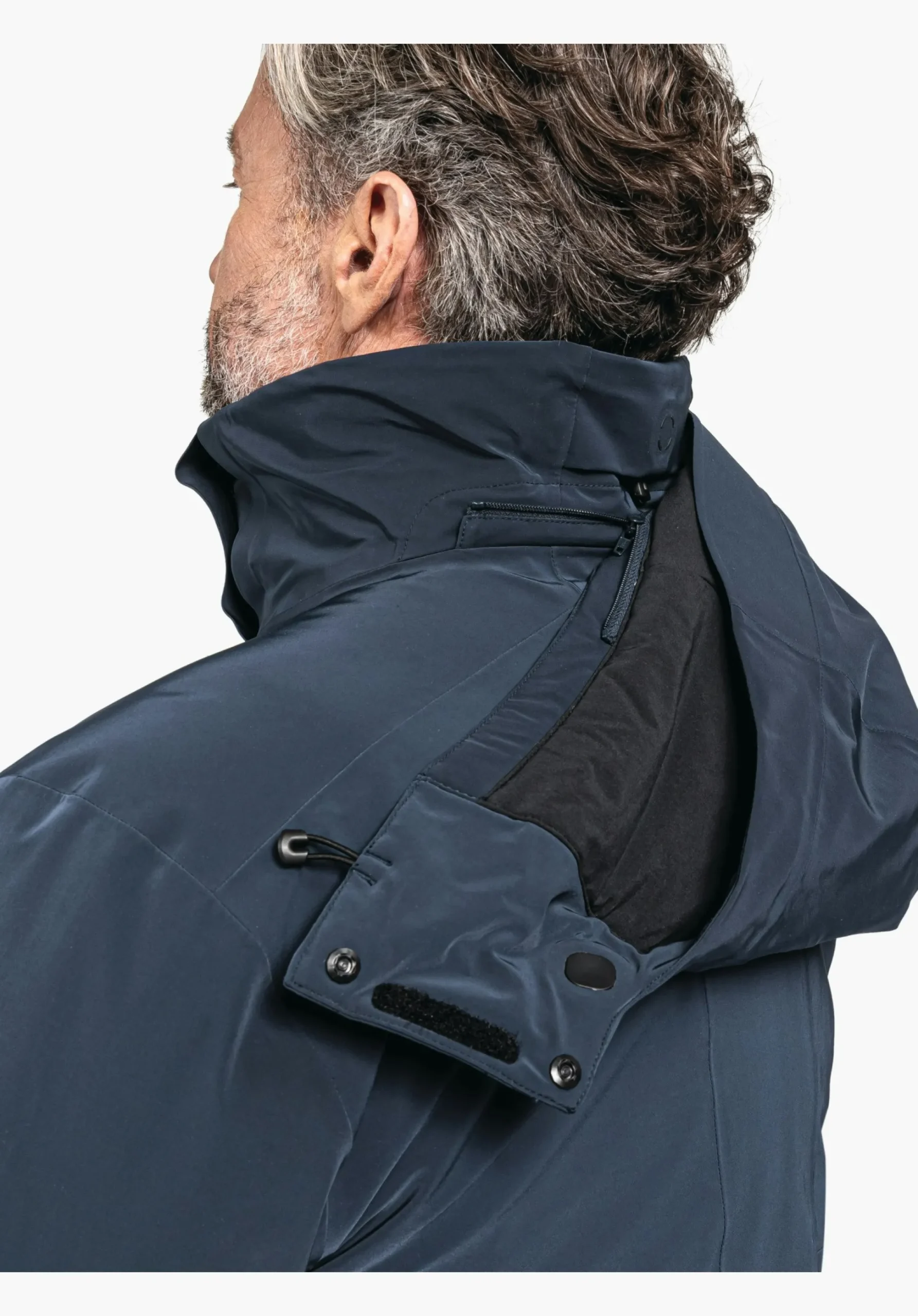MEN SCHÖFFEL Skiing<Premium ski jacket with smart heat blau
