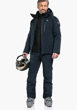 MEN SCHÖFFEL Skiing<Premium ski jacket with smart heat blau