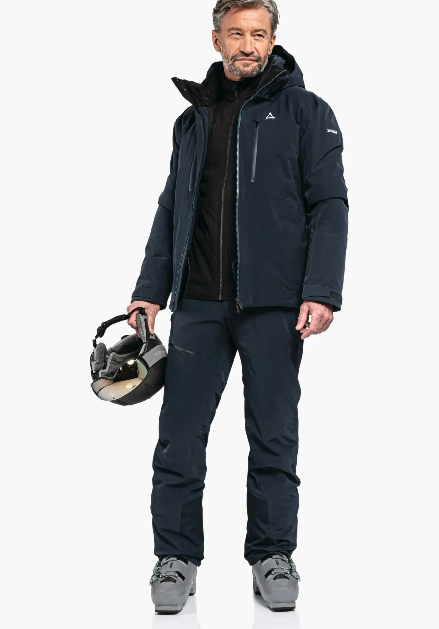MEN SCHÖFFEL Skiing<Premium ski jacket with smart heat blau