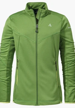 WOMEN SCHÖFFEL <Quick drying hiking fleece jacket rot