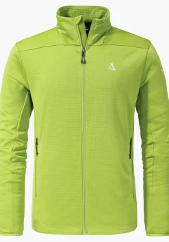 MEN SCHÖFFEL <Quick drying hiking fleece jacket grün