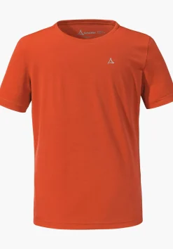 MEN SCHÖFFEL <Quick drying hiking shirt orange