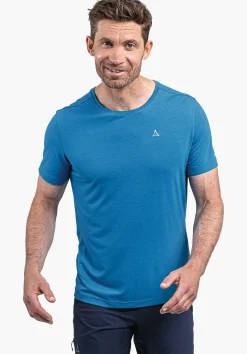 MEN SCHÖFFEL <Quick drying hiking shirt orange