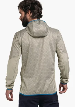 MEN SCHÖFFEL <Quick drying hoody for the mountains orange