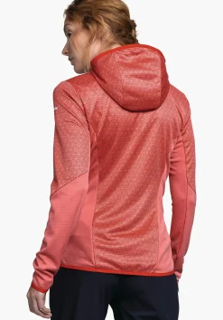 WOMEN SCHÖFFEL <Quick drying hoody for the mountains rosa