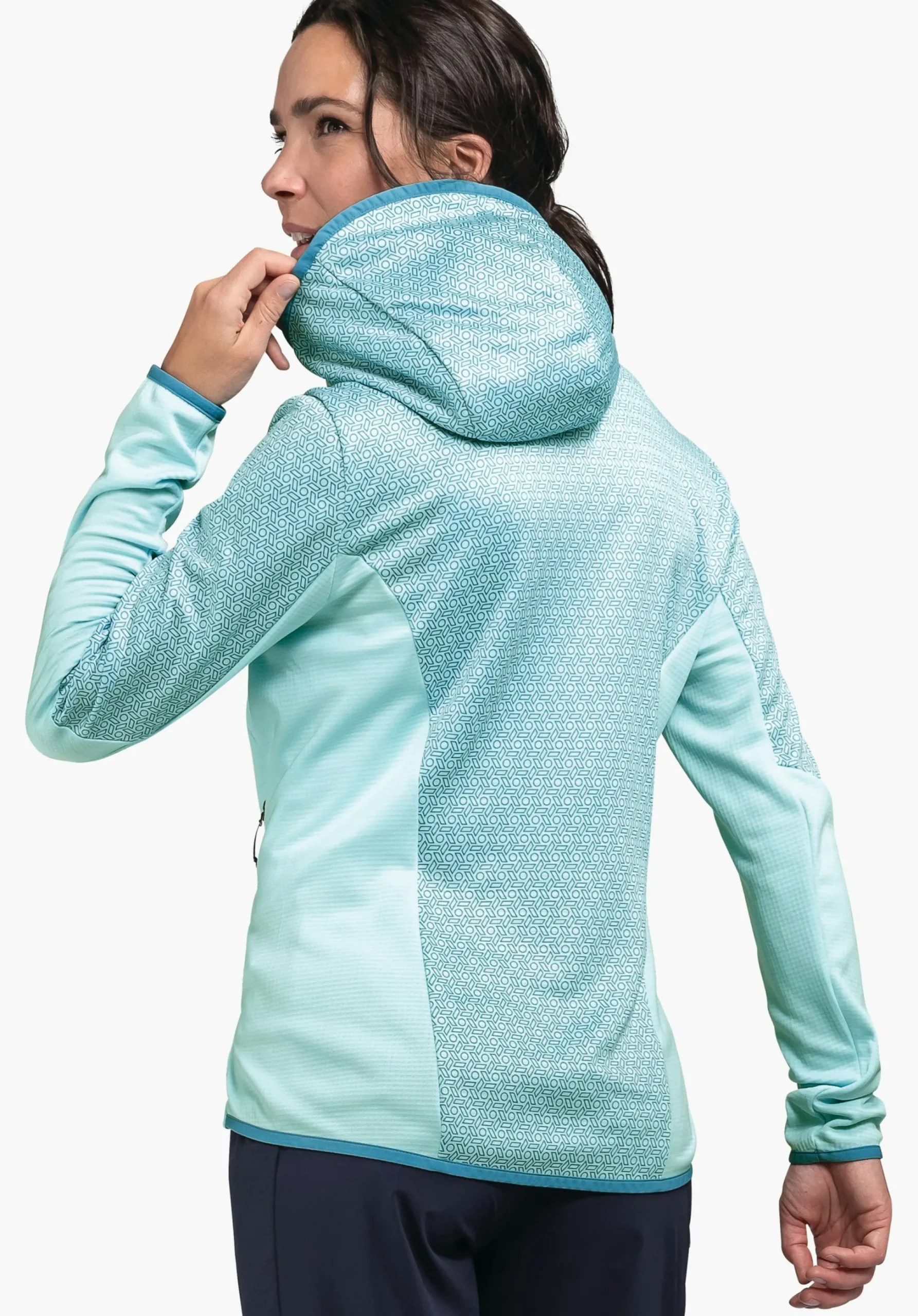 WOMEN SCHÖFFEL <Quick drying hoody for the mountains rosa