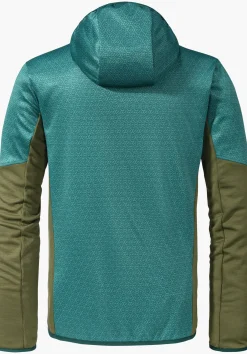 MEN SCHÖFFEL <Quick drying hoody for the mountains orange