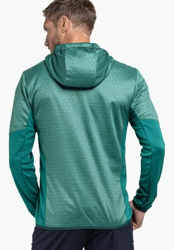 MEN SCHÖFFEL <Quick drying hoody for the mountains orange