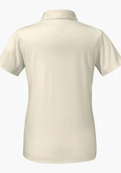 WOMEN SCHÖFFEL <Quick drying polo shirt weiß
