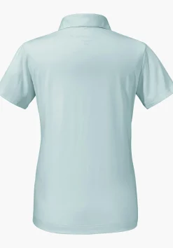 WOMEN SCHÖFFEL <Quick drying polo shirt weiß