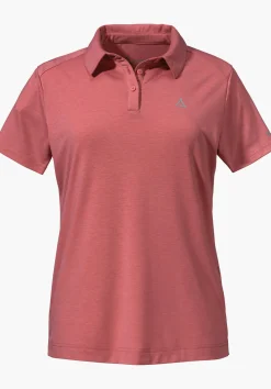 WOMEN SCHÖFFEL <Quick drying polo shirt weiß