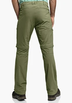 MEN SCHÖFFEL Trek & Hike|Pants Zip Off<Quick-drying zip-off hiking pants grün