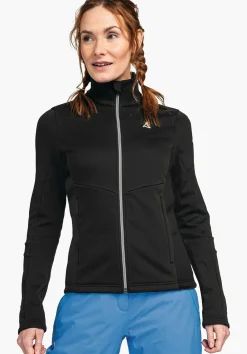 WOMEN SCHÖFFEL Skiing<Recycled and comfortable fleece jacket green