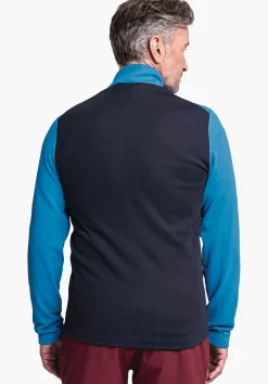 MEN SCHÖFFEL Skiing<Recycled and comfortable fleece jacket blue