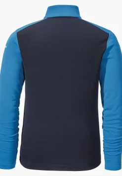 MEN SCHÖFFEL Skiing<Recycled and comfortable fleece jacket blue