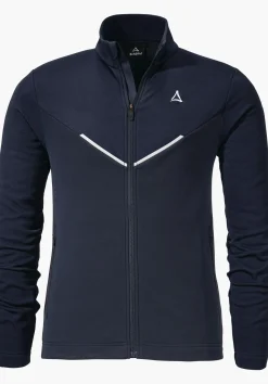 MEN SCHÖFFEL Skiing<Recycled and comfortable fleece jacket blue
