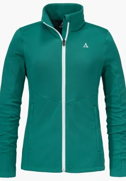 WOMEN SCHÖFFEL Skiing<Recycled and comfortable fleece jacket green