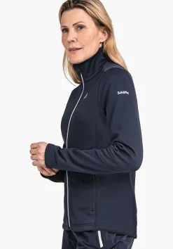 WOMEN SCHÖFFEL Skiing<Recycled and comfortable fleece jacket green