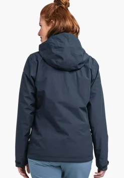 WOMEN SCHÖFFEL Trek & Hike|Outdoor Jackets<Robust, wind- and waterproof rain jacket red