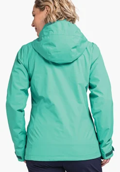 WOMEN SCHÖFFEL Trek & Hike|Outdoor Jackets<Robust, wind- and waterproof rain jacket red