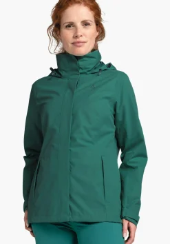 WOMEN SCHÖFFEL Trek & Hike|Outdoor Jackets<Robust, wind- and waterproof rain jacket red