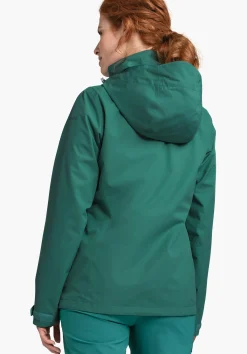 WOMEN SCHÖFFEL Trek & Hike|Outdoor Jackets<Robust, wind- and waterproof rain jacket red