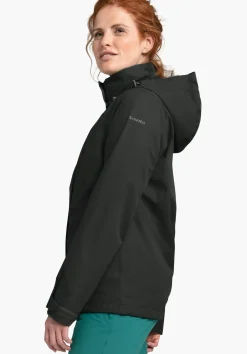 WOMEN SCHÖFFEL Trek & Hike|Outdoor Jackets<Robust, wind- and waterproof rain jacket red