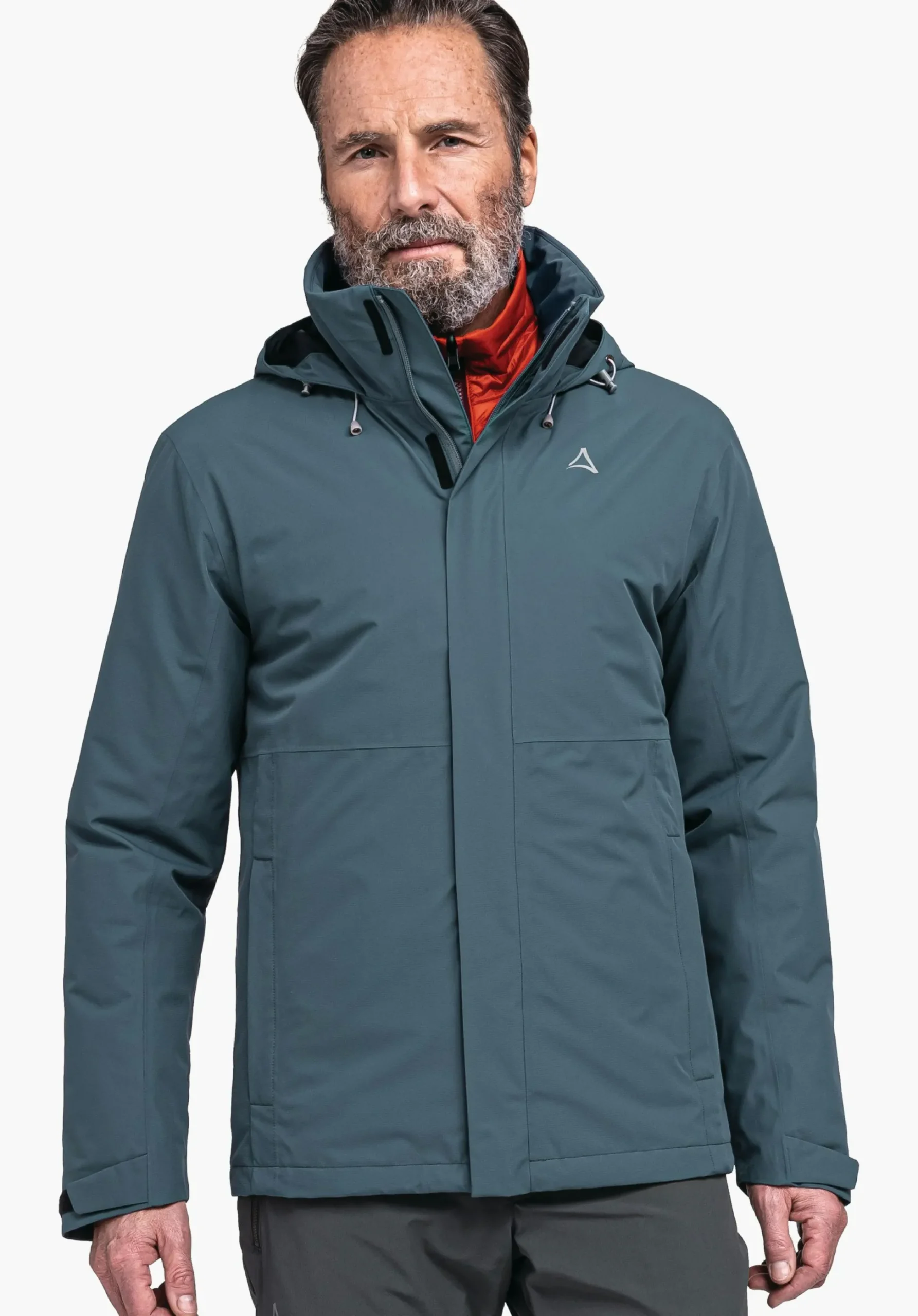 MEN SCHÖFFEL Trek & Hike|Outdoor Jackets<Robust, wind- and waterproof rain jacket grün