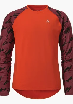 MEN SCHÖFFEL Bike<Shirt with good moisture transport red