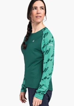 WOMEN SCHÖFFEL Bike<Shirt with good moisture transport orange