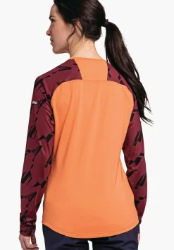 WOMEN SCHÖFFEL Bike<Shirt with good moisture transport orange