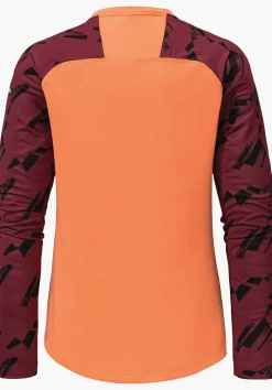 WOMEN SCHÖFFEL Bike<Shirt with good moisture transport orange