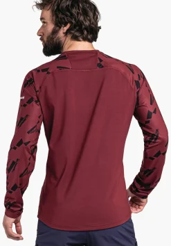 MEN SCHÖFFEL Bike<Shirt with good moisture transport red