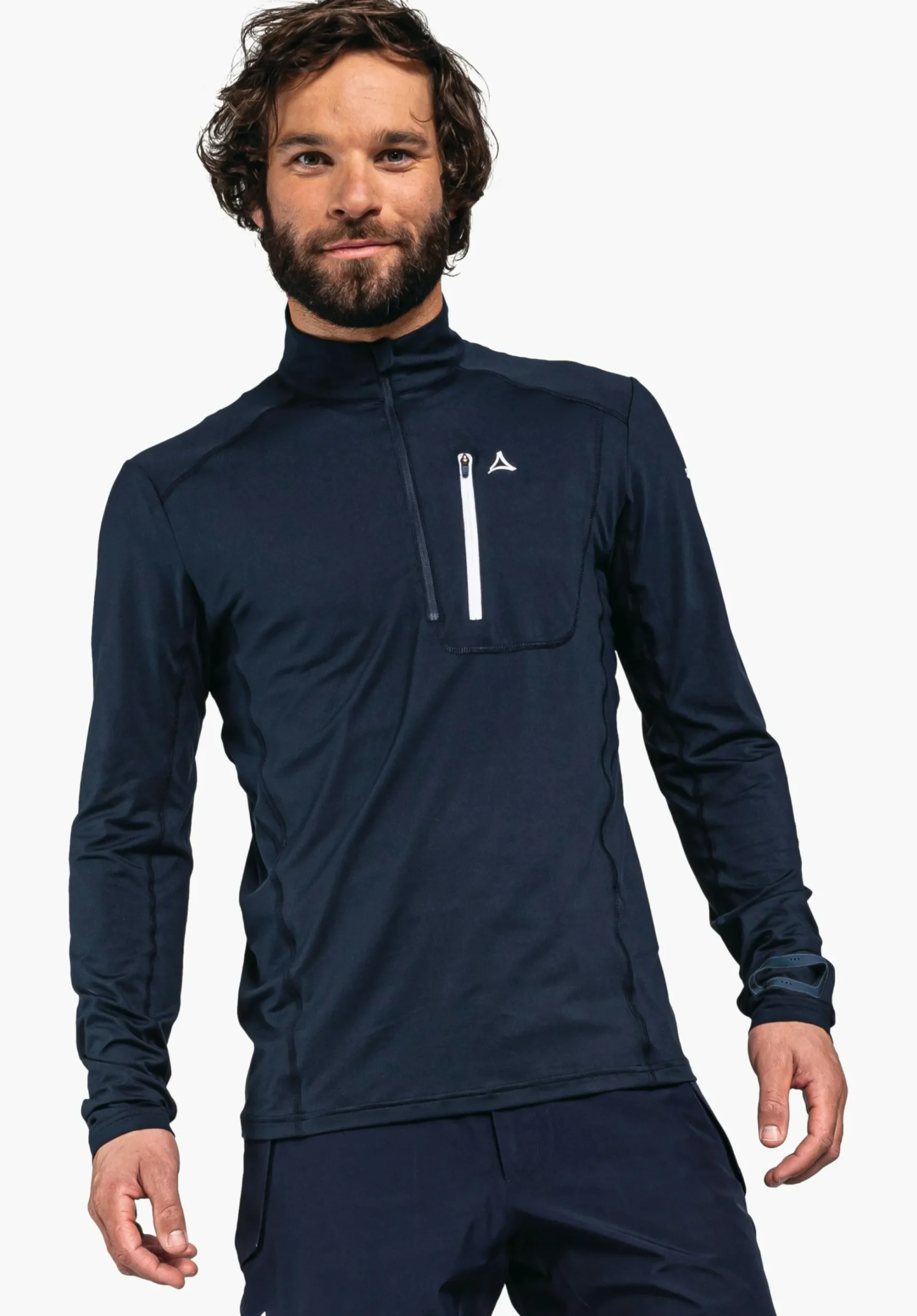 MEN SCHÖFFEL Ski Tour|Mountaineering<Shirt with high moisture transport green