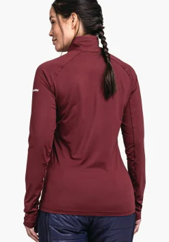 WOMEN SCHÖFFEL Ski Tour|Skiing|Mountaineering<Shirt with high moisture transport red
