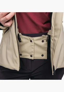 WOMEN SCHÖFFEL Skiing<Ski down jacket with recycled padding beige