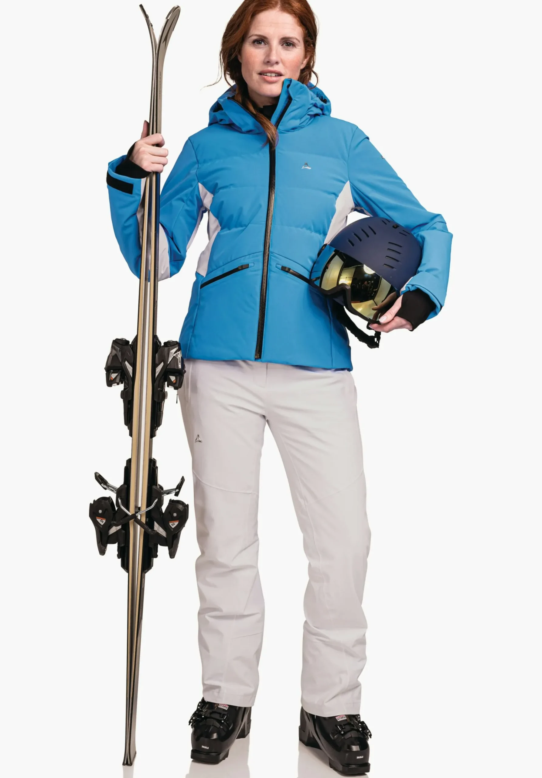 WOMEN SCHÖFFEL Skiing<Ski down jacket with recycled padding beige
