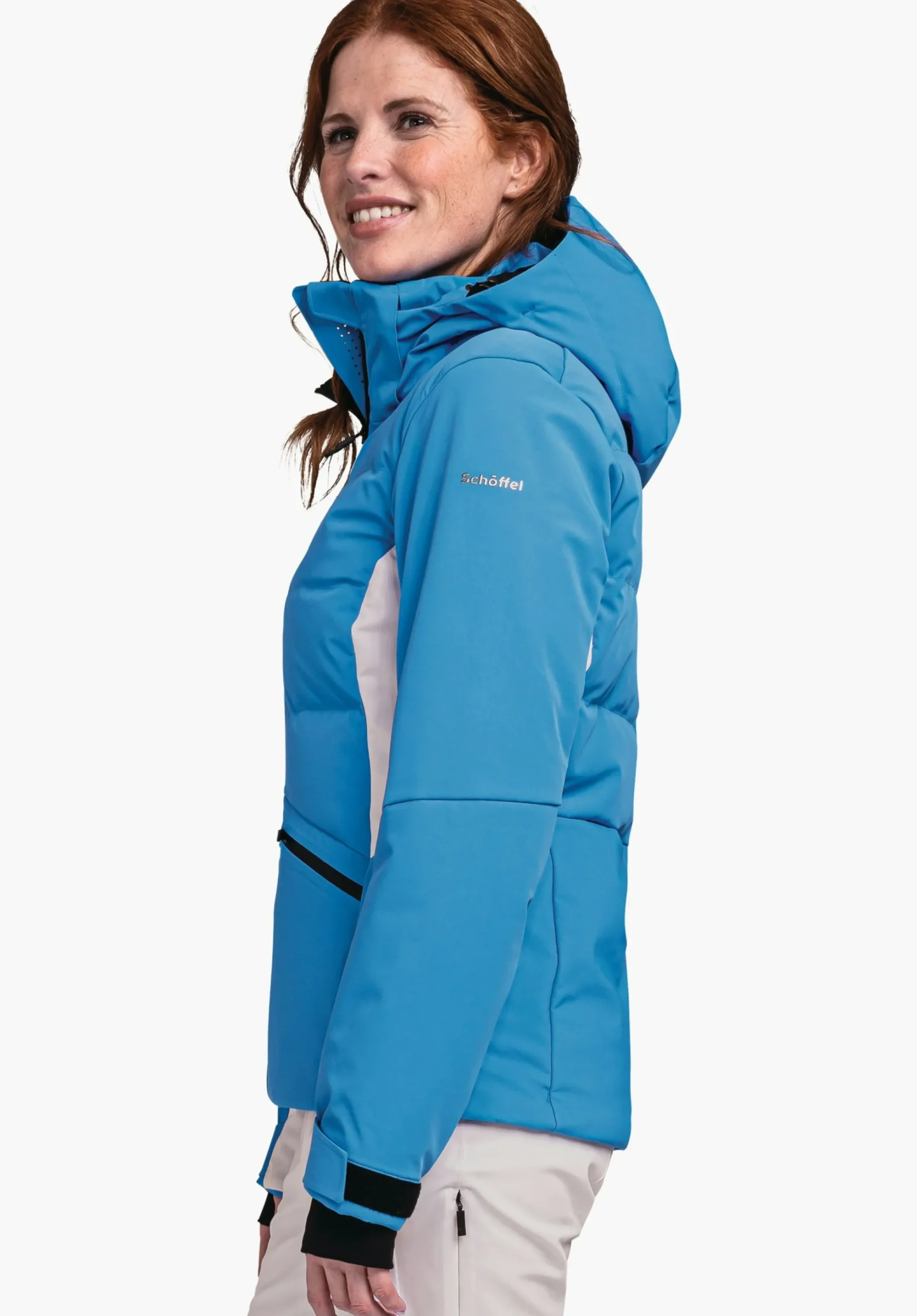 WOMEN SCHÖFFEL Skiing<Ski down jacket with recycled padding beige