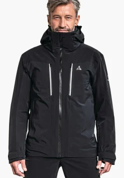 MEN SCHÖFFEL Skiing<Ski jacket with new high-tech padding blue