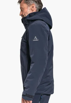 MEN SCHÖFFEL Skiing<Ski jacket with new high-tech padding blue