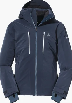 MEN SCHÖFFEL Skiing<Ski jacket with new high-tech padding blue