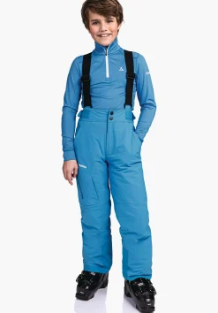 CHILDREN SCHÖFFEL Ski<Ski pants with adjustable braces orange
