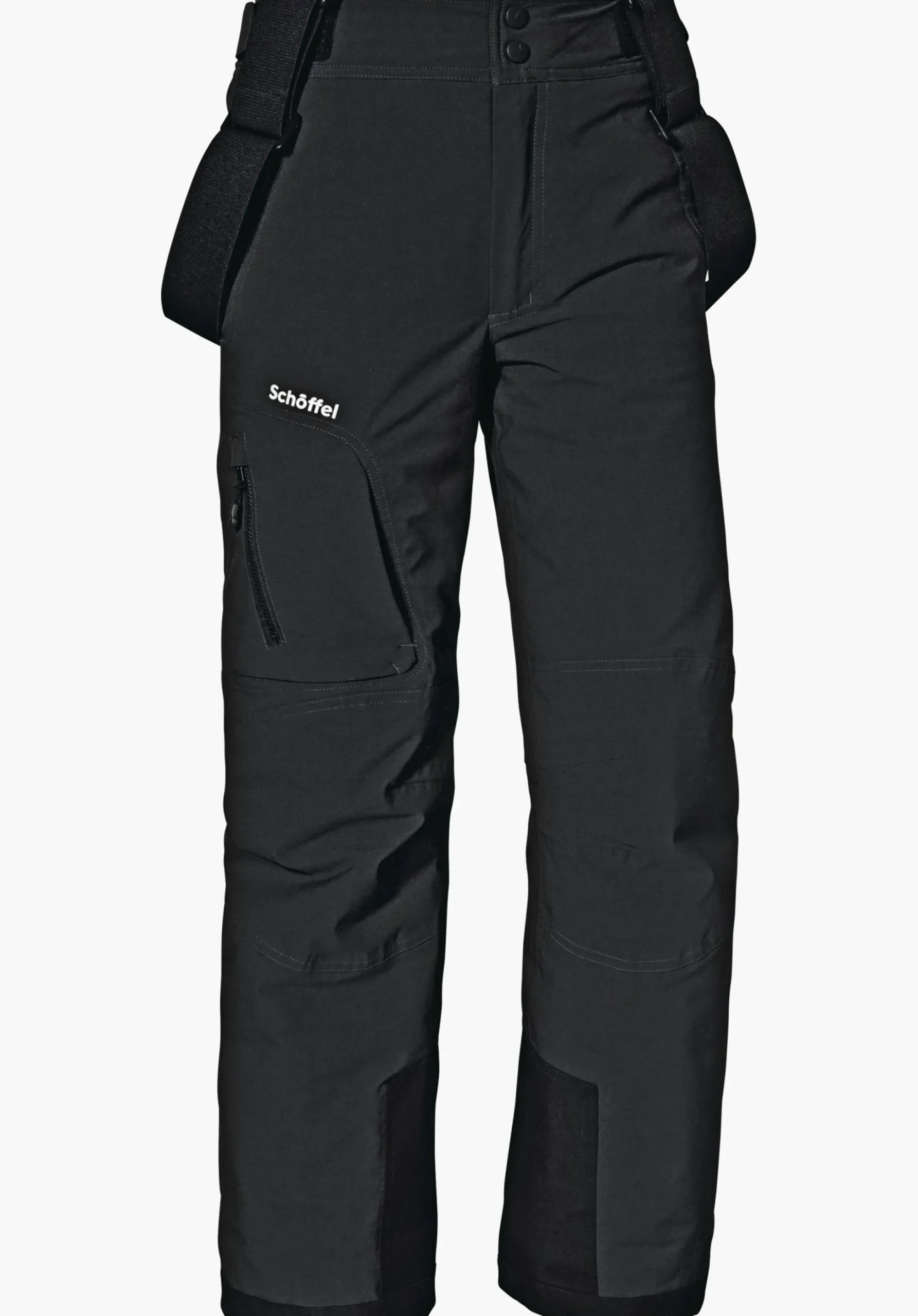 CHILDREN SCHÖFFEL Ski<Ski pants with adjustable braces orange