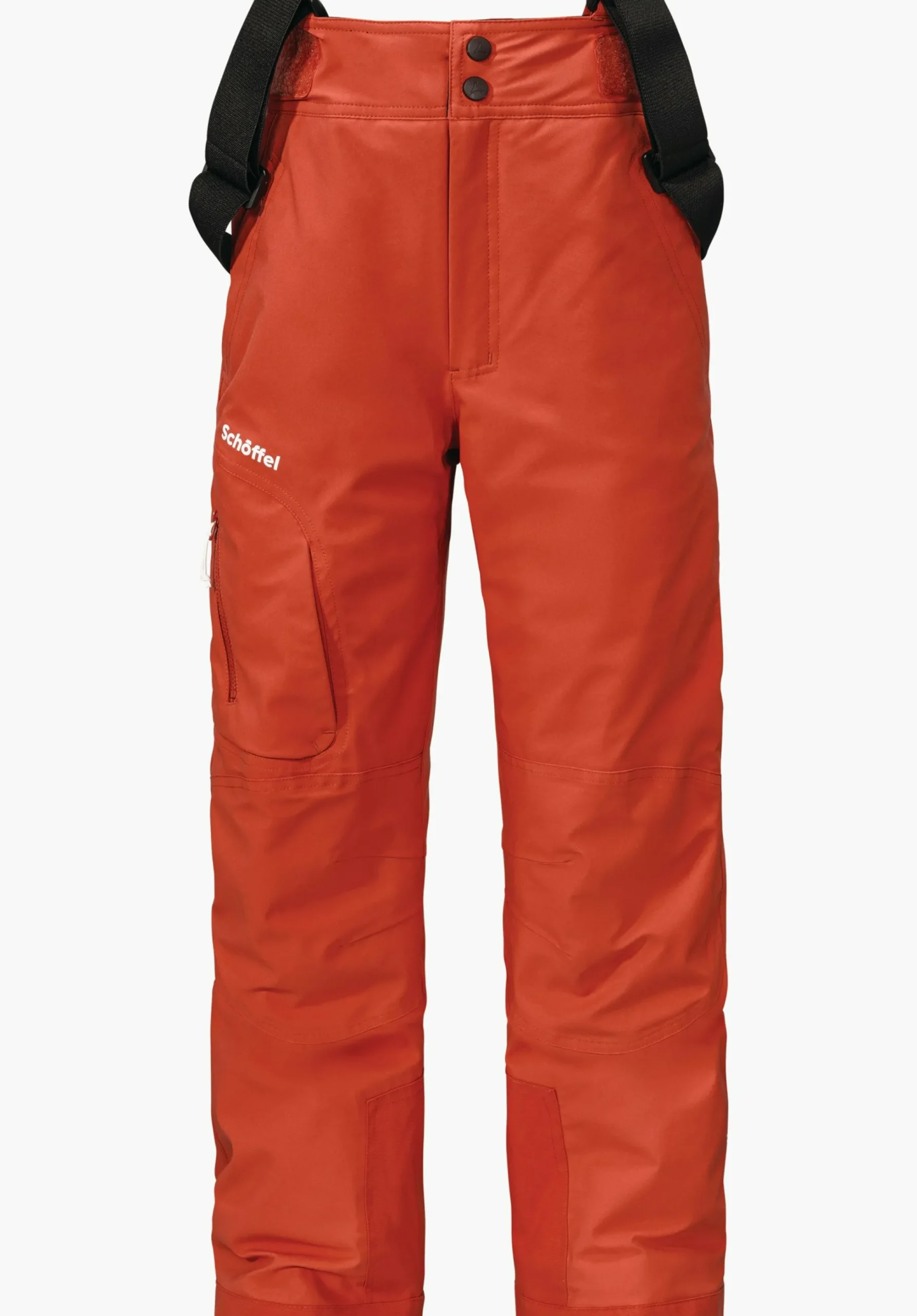 CHILDREN SCHÖFFEL Ski<Ski pants with adjustable braces orange