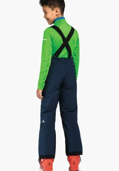 CHILDREN SCHÖFFEL Ski<Ski pants with adjustable braces orange
