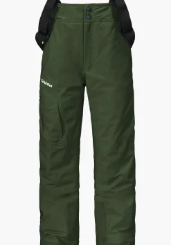 CHILDREN SCHÖFFEL Ski<Ski pants with adjustable braces orange
